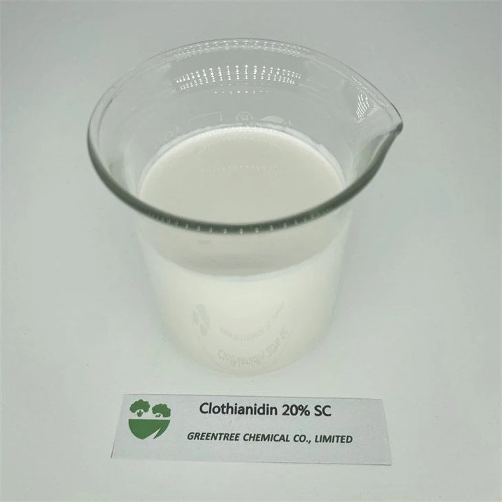 C6H8ClN5O2S CAS Nr. 210880-92-5 Clothianidin 20% SC Khoom