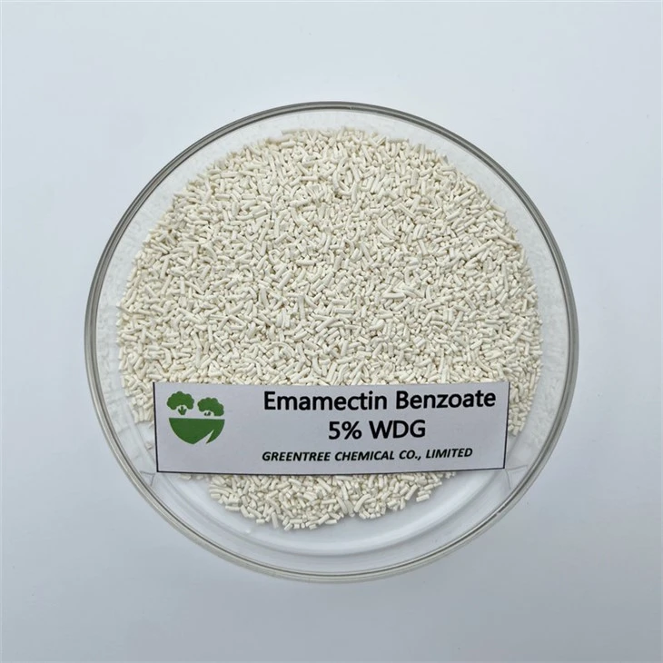 CAS 155569-91-8 Agrochemicals Insecticides Khoom Emamectin Benzoate 5% Wdg